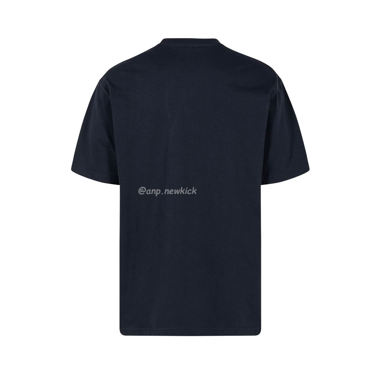 Supreme Box Logo Cotton White Navy Blackt Shirt (8) - www.newkick.vip